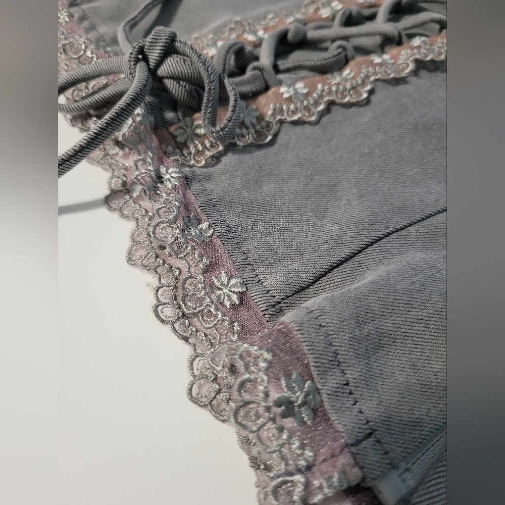 Lioness Palmer Corset in Washed Grey XS?see measurements - Picture 5 of 10